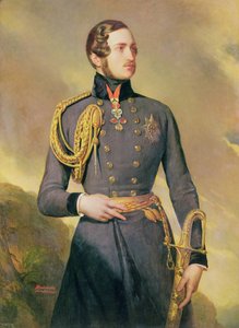 Portrét prince choti Alberta Saxe-Coburg-Gotha (1819-1861), 1842